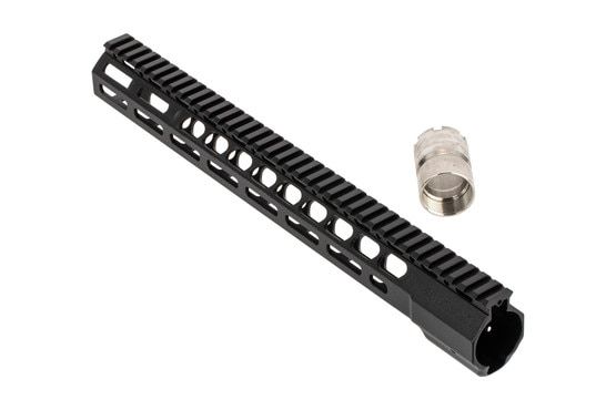 The Sons of Liberty Gunworks wedgelock M76 handguard comes with a 4140 steel barrel nut